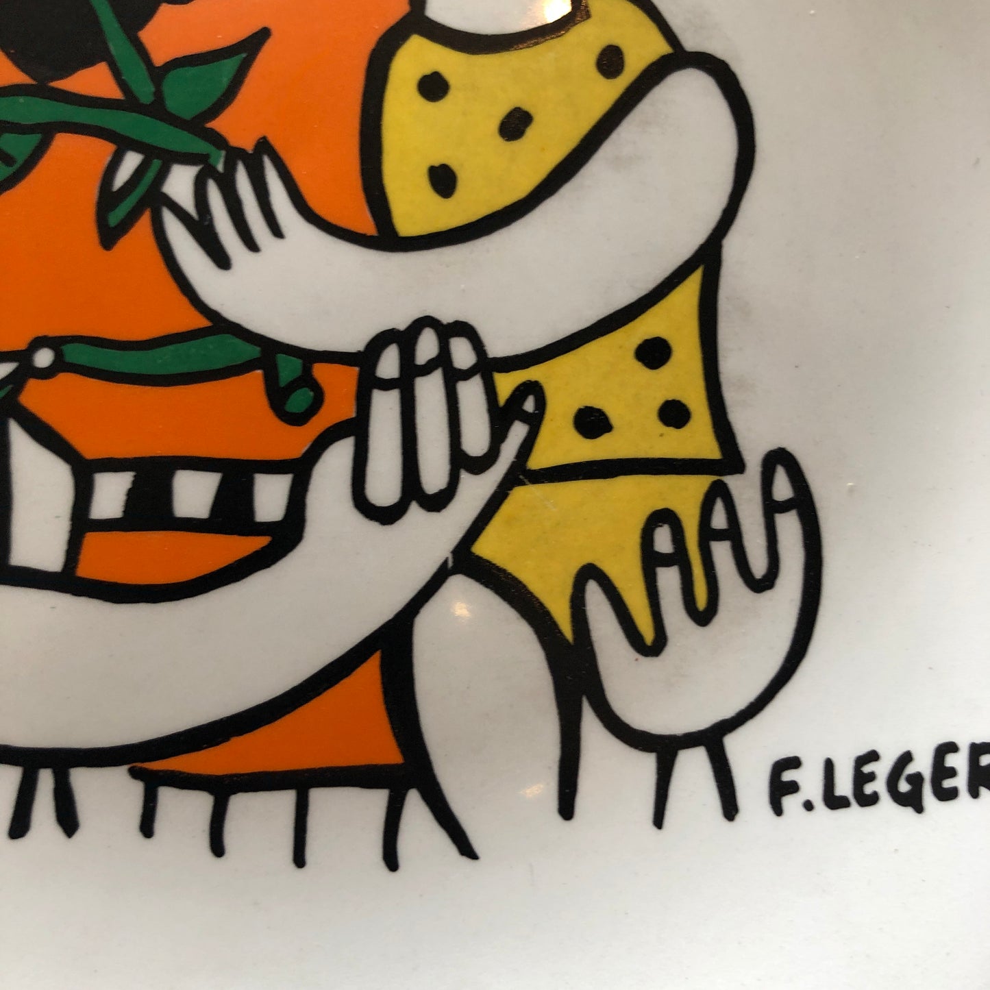 Fernand Léger Decorative Ceramic Plate