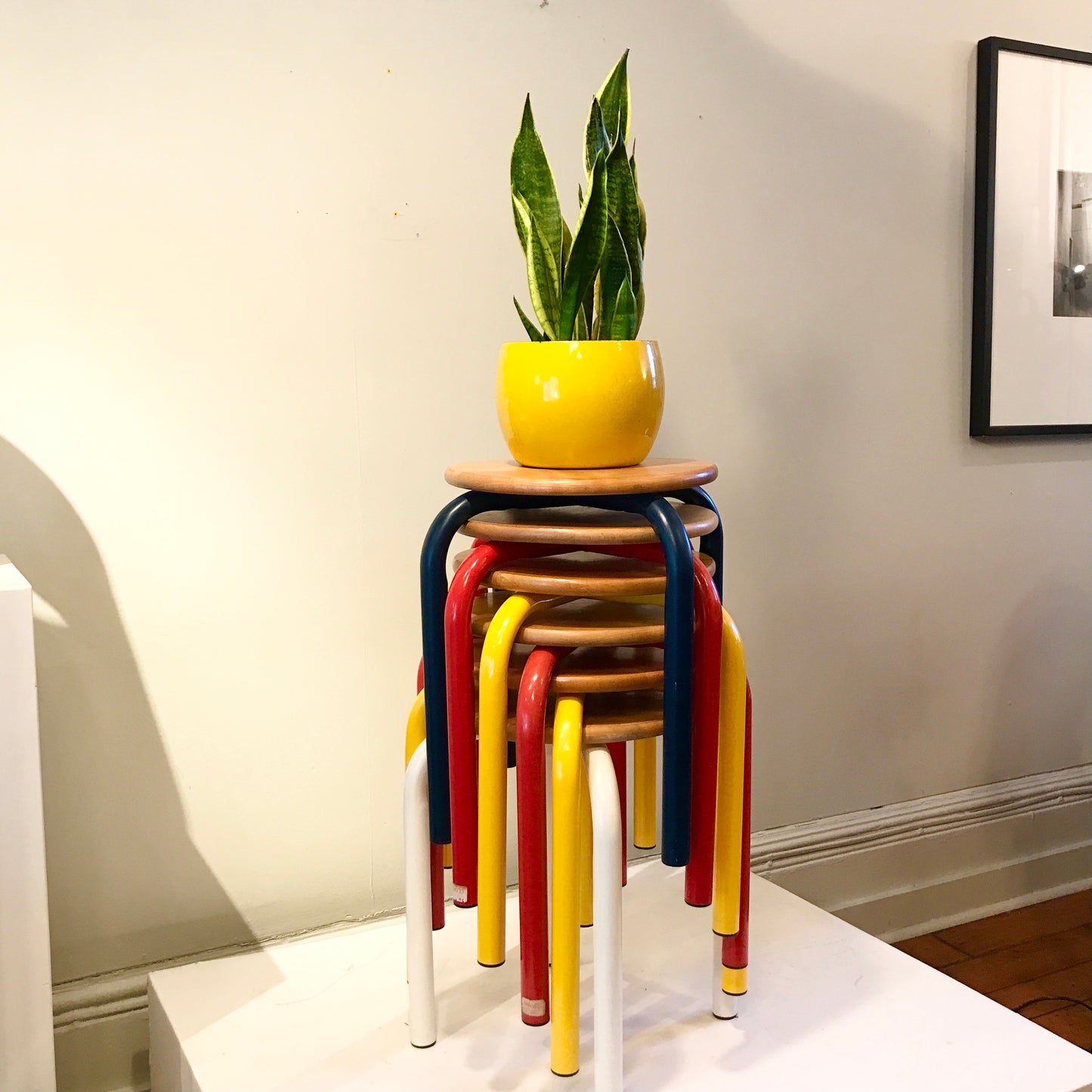 1970s Stacking Stools