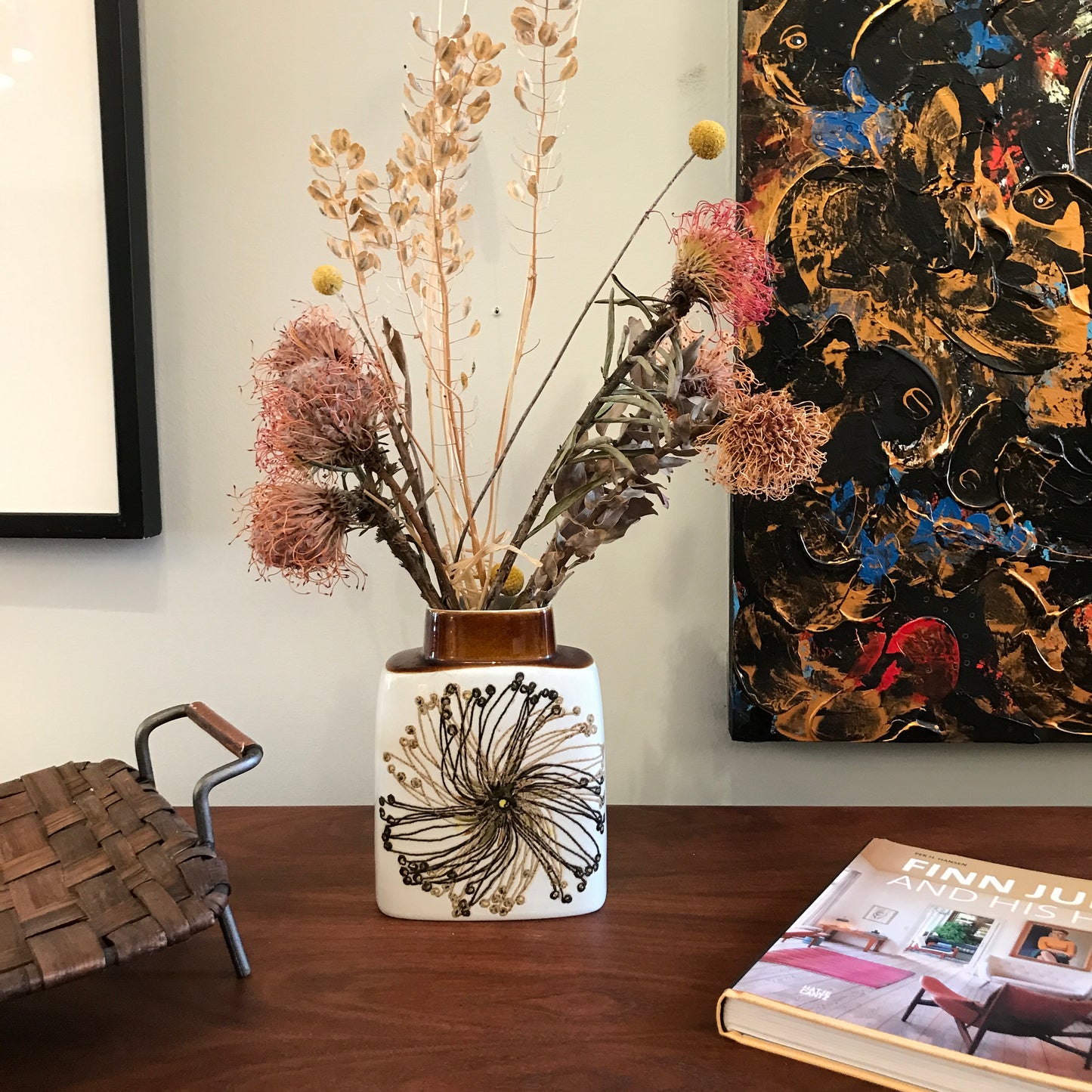 Ceramic vase by Ellen Malmer
