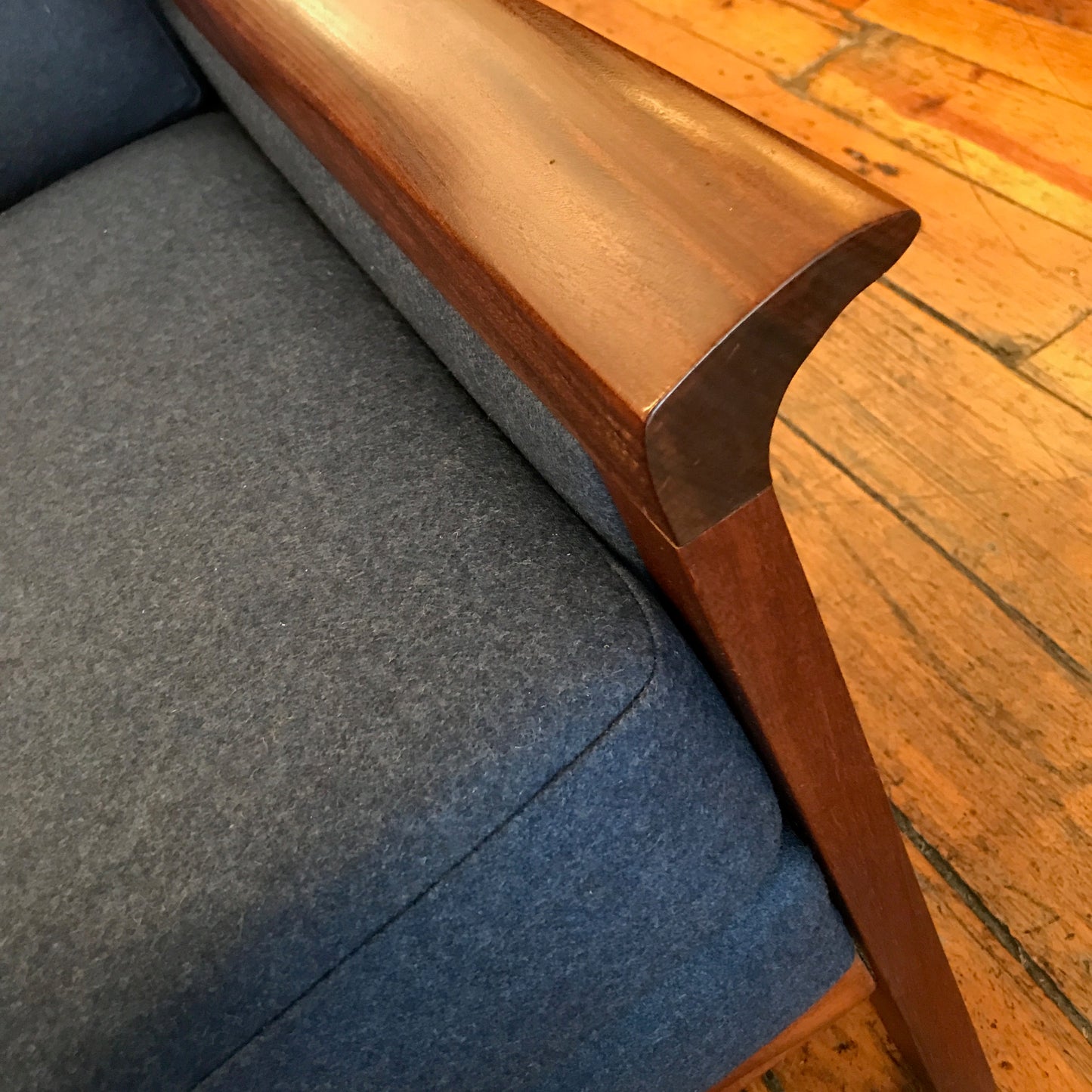 Hans Olsen Solid Teak Sofa