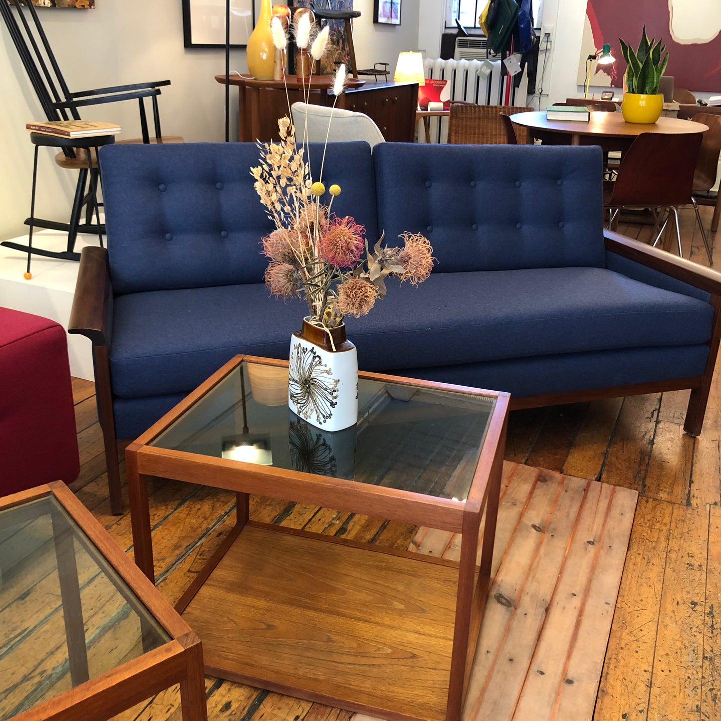 Hans Olsen Solid Teak Sofa
