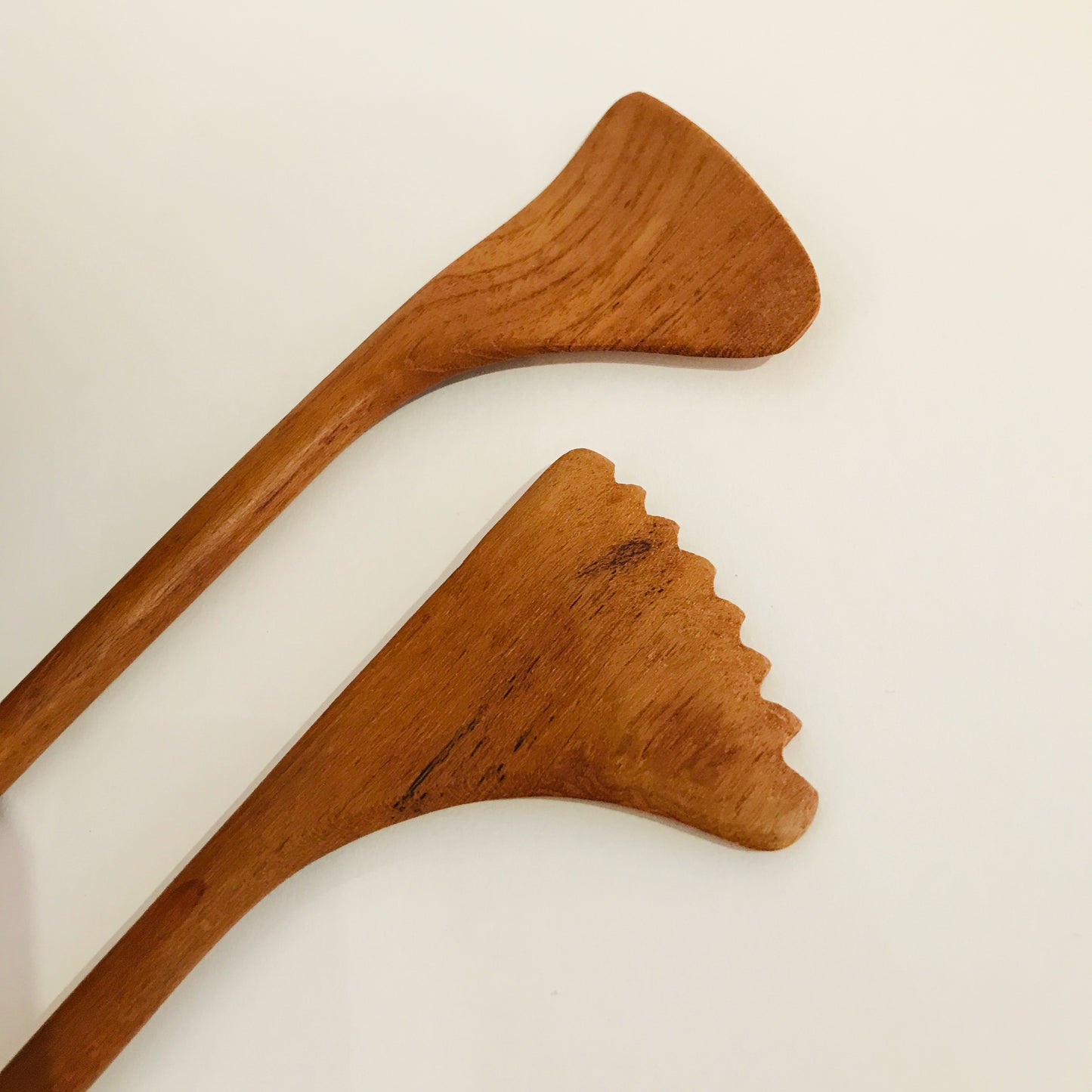 Teak Salad Bowl and Tongs