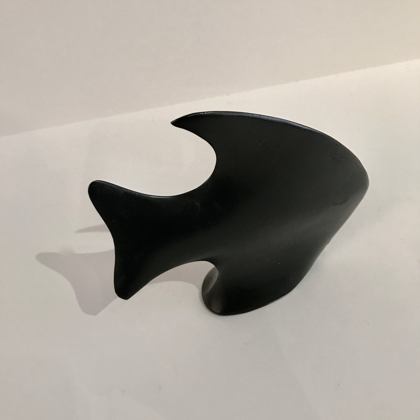 RARE Black Abstract Fish