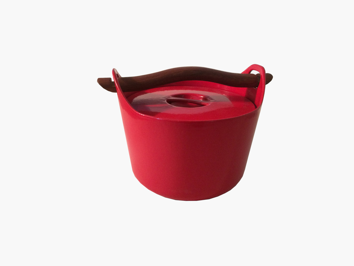 Rare. Timo Sarpaneva Red Cast Iron Pot