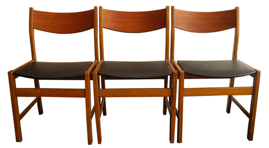 Set of 6 Teak Dining Chairs