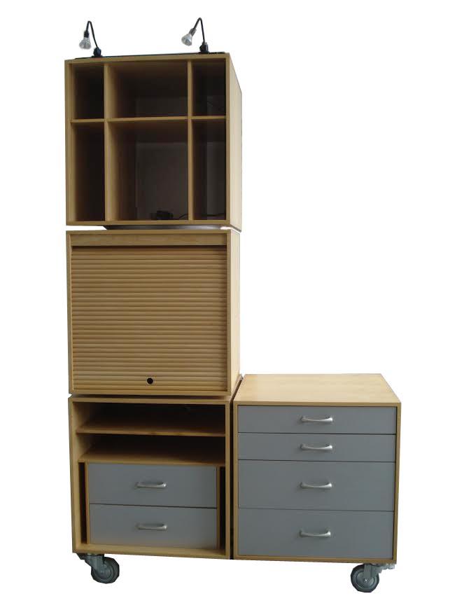 1980s Media Cabinet
