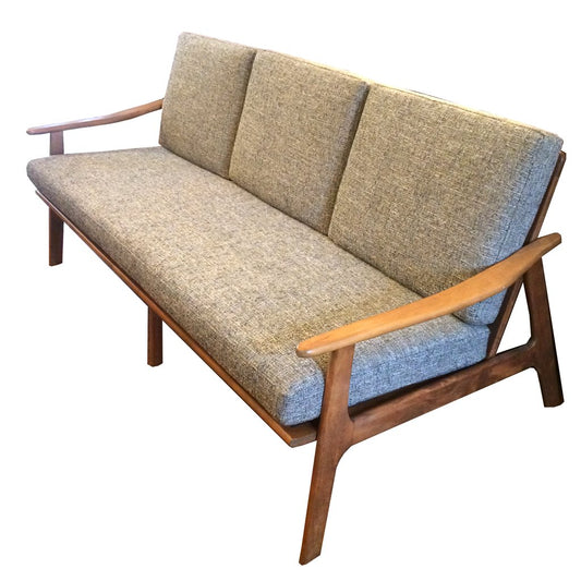 Canadian Mid Century Birch Sofa