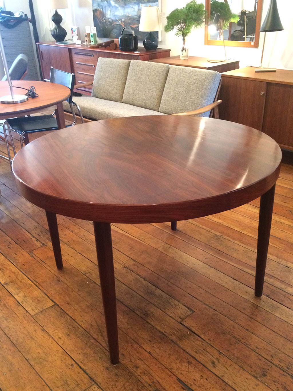 Danish Rosewood Dining Table