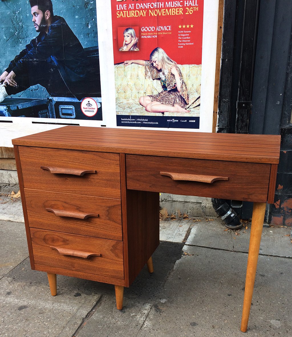 1960s Walnut Desk