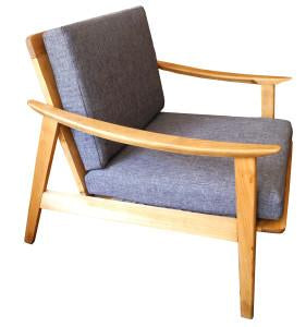 Mid Century Birch Lounge Chair