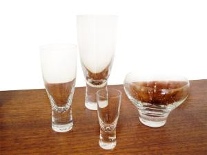 Set of Holmegaard Glass Stemware
