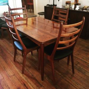Danish Rosewood Dining Table