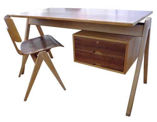 Robin Day Desk and Chair
