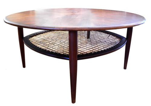 Round Teak Coffee Table