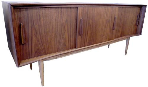 Mid Century Walnut Sideboard