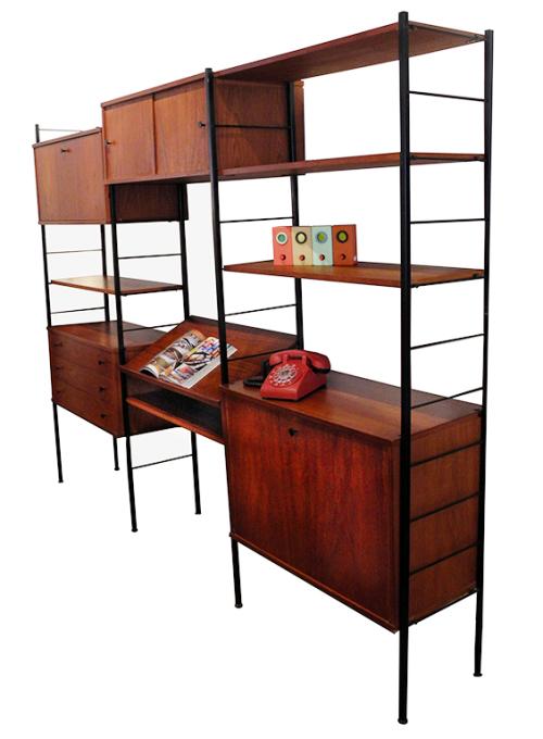 Mid Century Shelving Unit