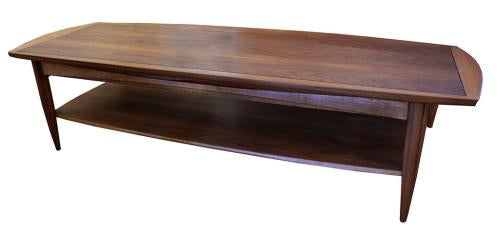 Solid Walnut and Birch Coffee Table