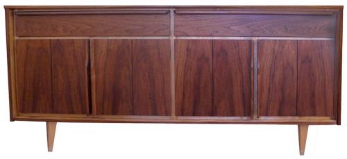 Mid Century Walnut Sideboard