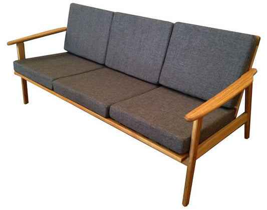 Mid Century Danish Birch Sofa