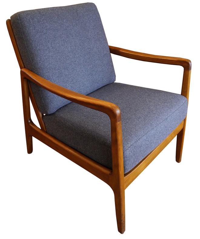 Ole Wanscher Teak Lounge Chair