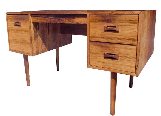 1960s Danish Rosewood Desk