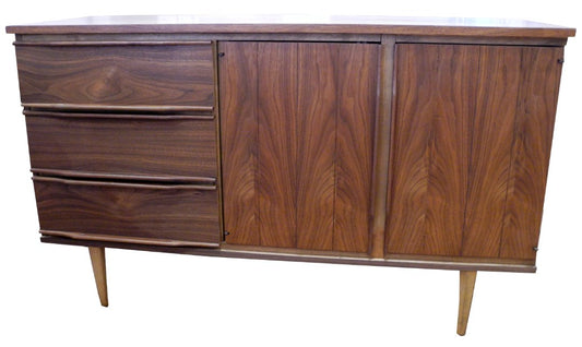 Mid Century Walnut Sideboard
