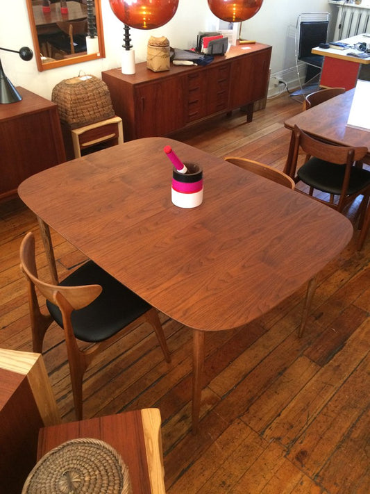 Walnut Dining Table & Chair