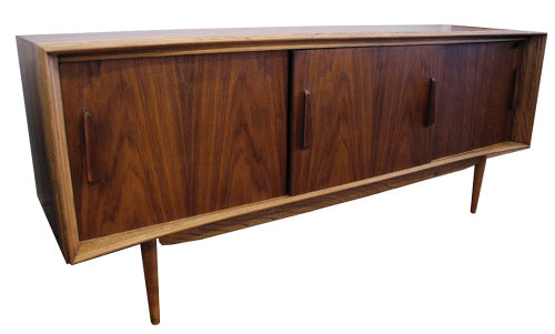 Beautiful Walnut and Birch Sideboard