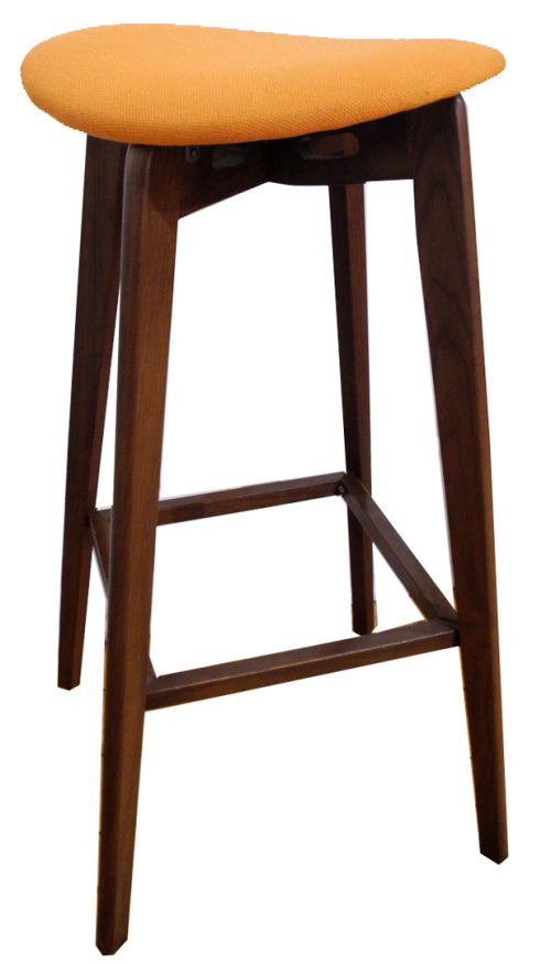 Pair of Teak Bar Stools