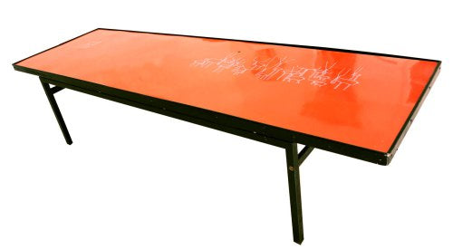 Rare Hand Painted Enamel Coffee Table