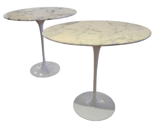 Pair of Original Saarinen Oval Side Tables