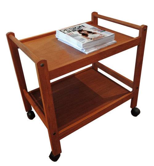 Teak Bar Cart