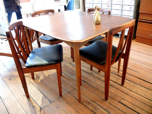 1960s Walnut Dining Set