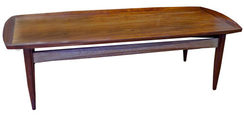 Mid Century Walnut Coffee Table