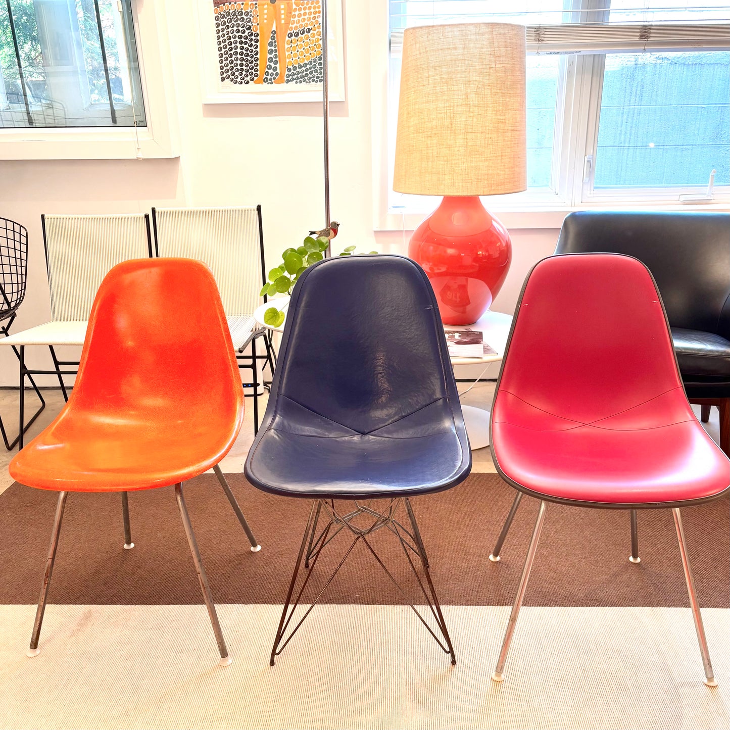 Vintage EAMES DSX & DKR Chairs