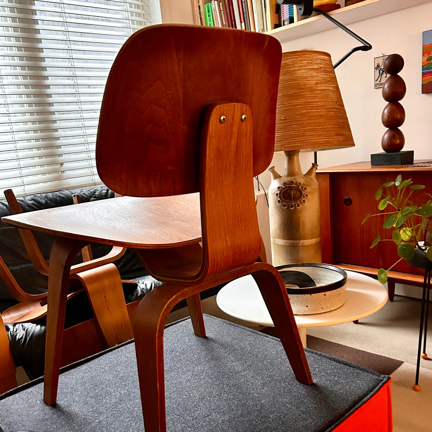 Four 1950s Eames DCW Chairs