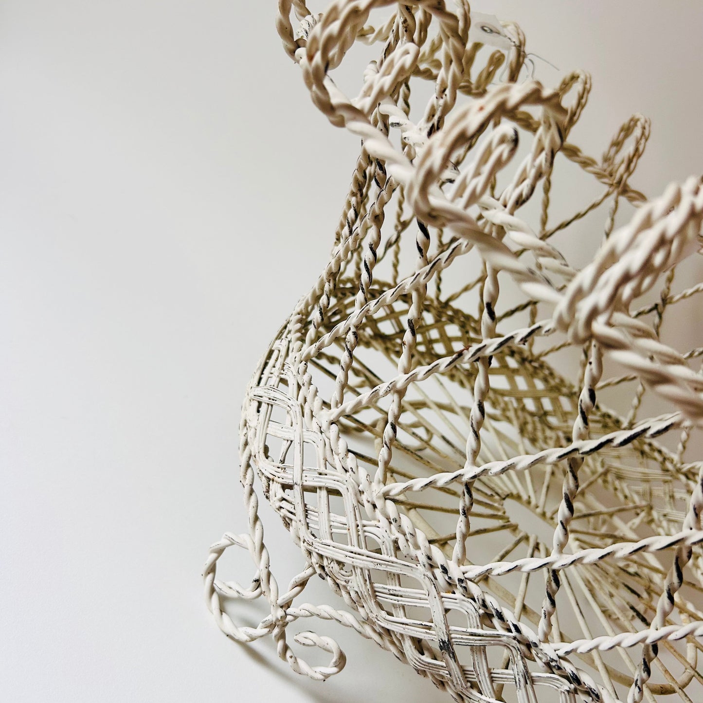 Antique French Wire Basket