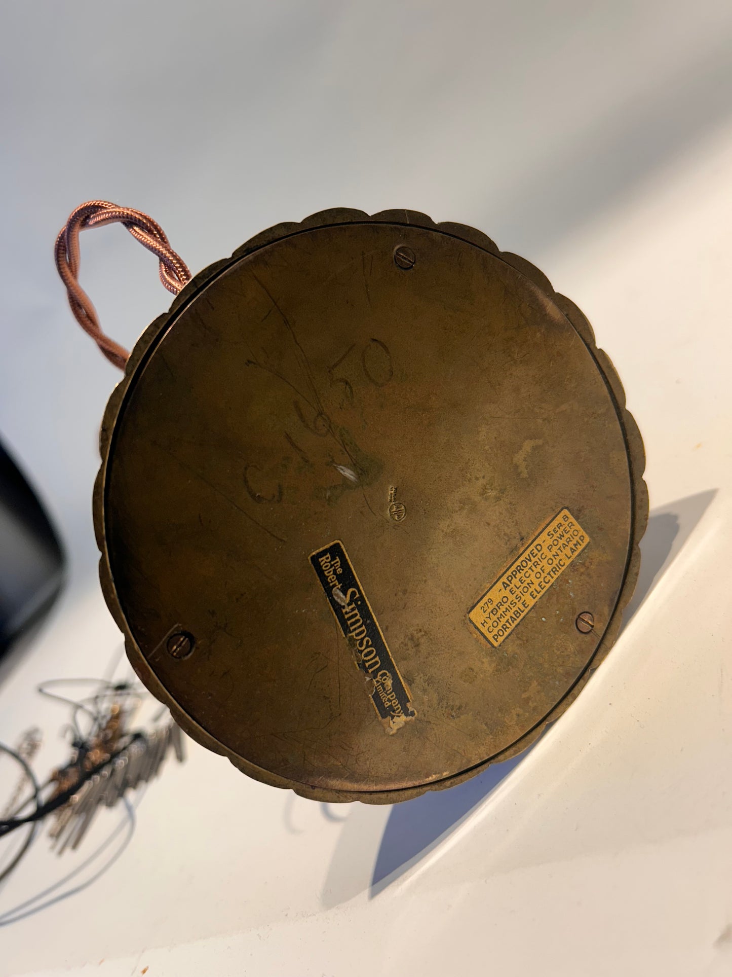 Art Deco Lamp by Karl Hagenauer