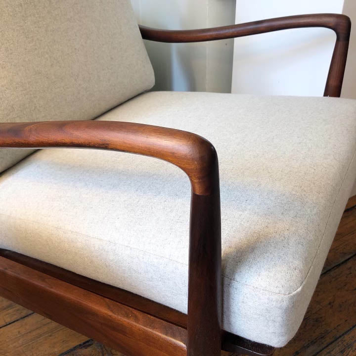 Walnut Lounge Chair