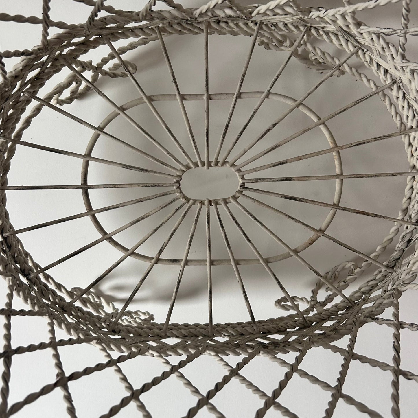 Antique French Wire Basket