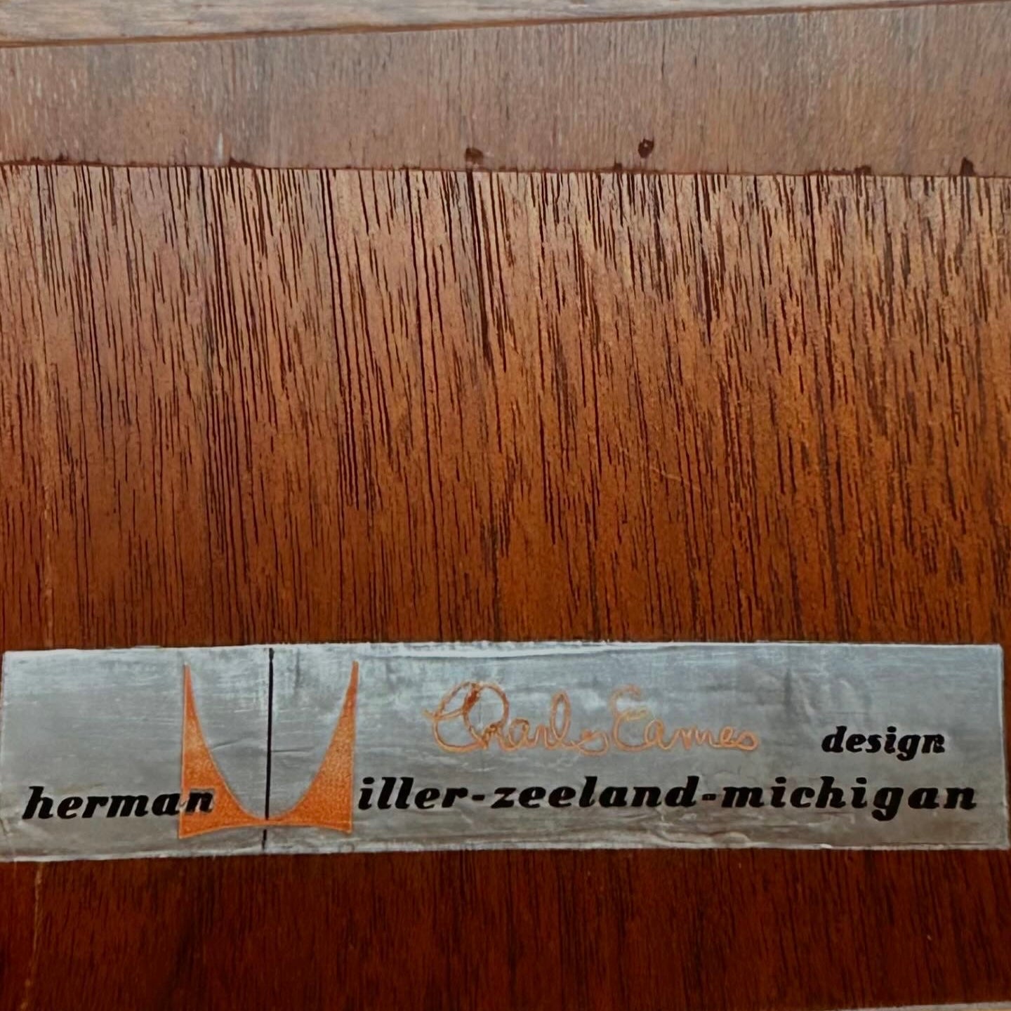 Four 1950s Eames DCW Chairs