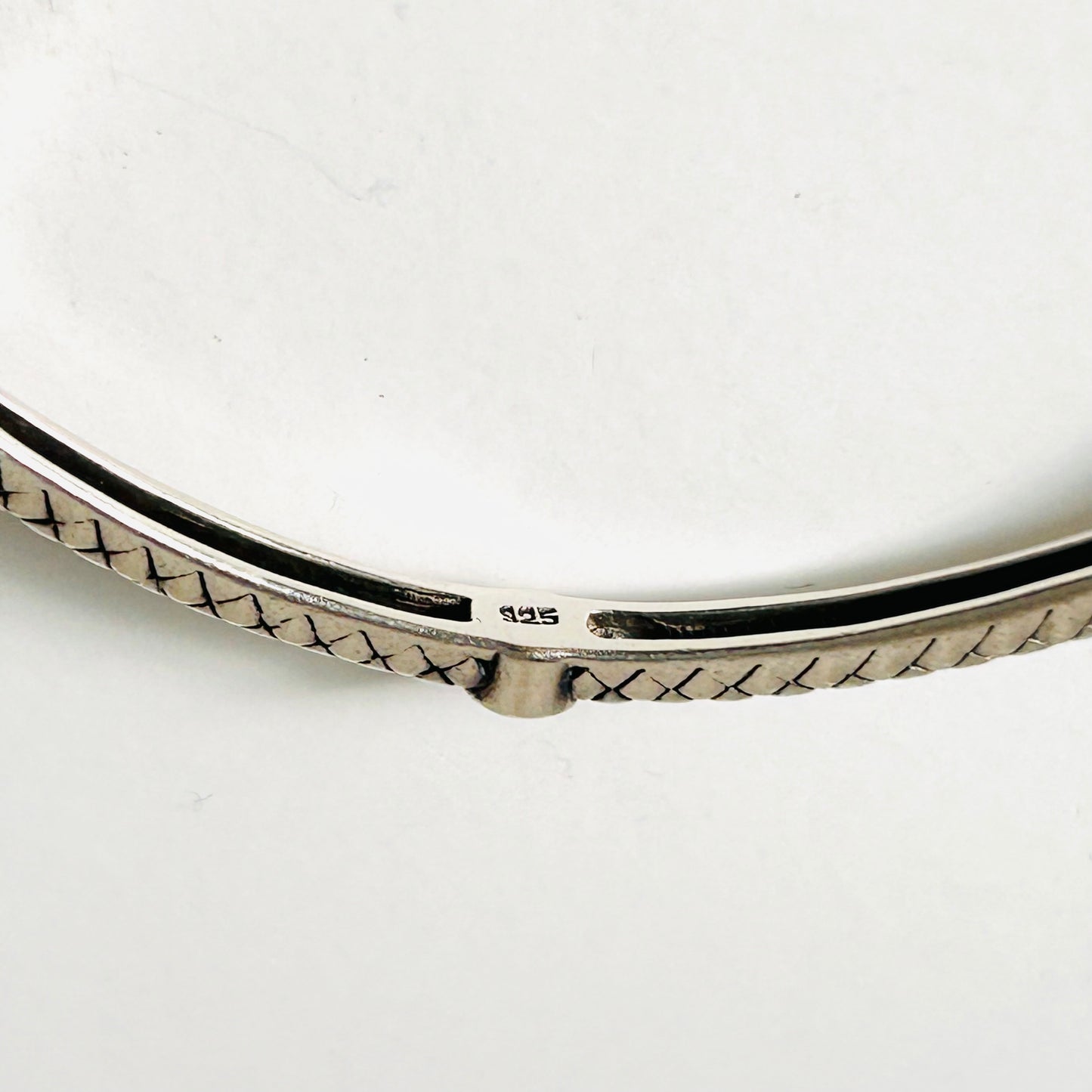David Yurman Silver Bangle