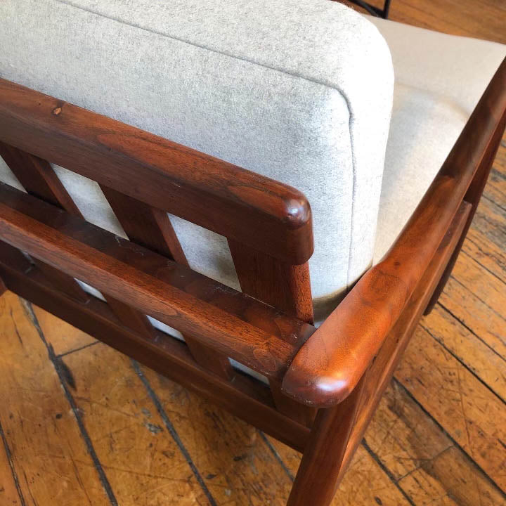 Walnut Lounge Chair