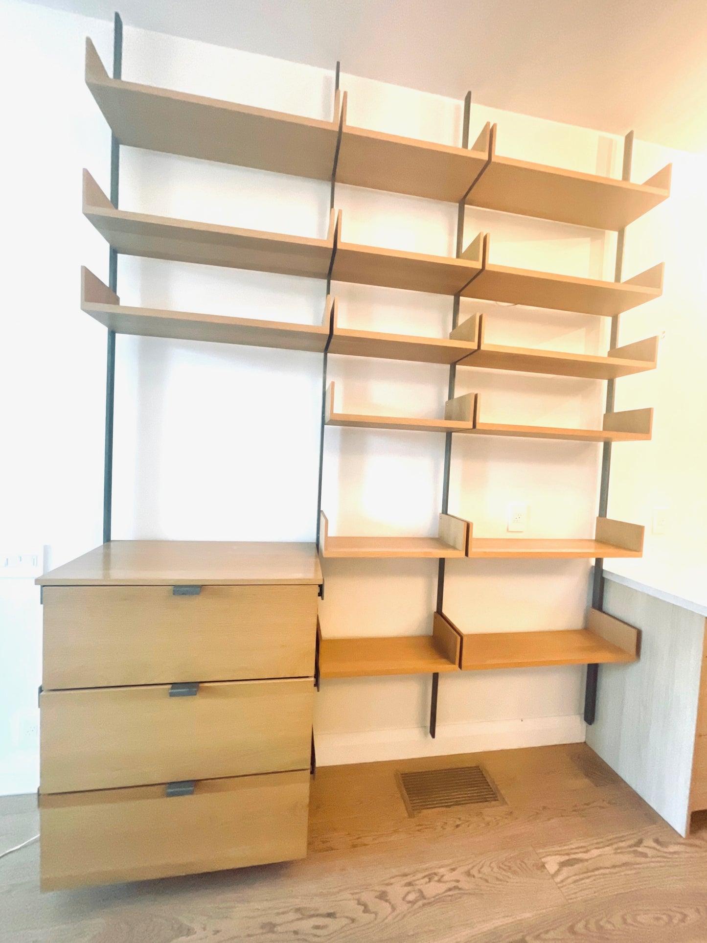 Atlas Industies Oak Wall Unit