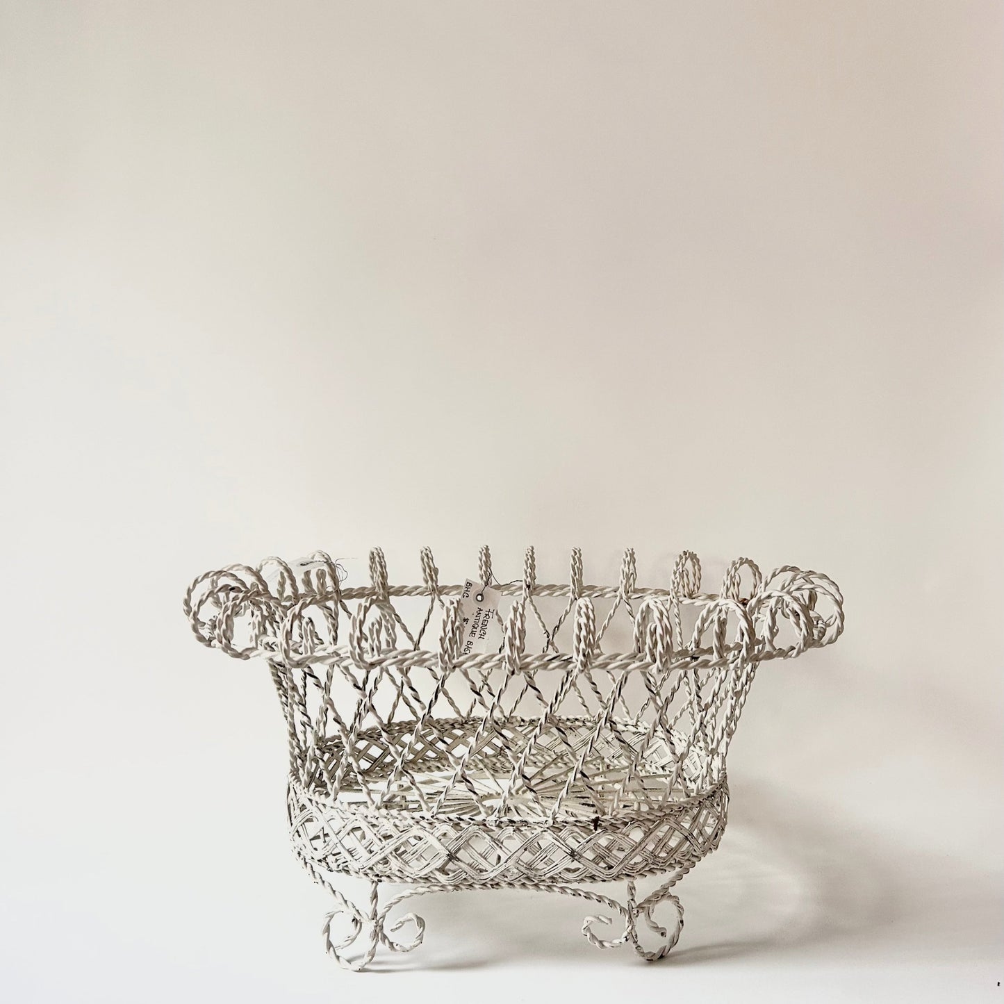 Antique French Wire Basket