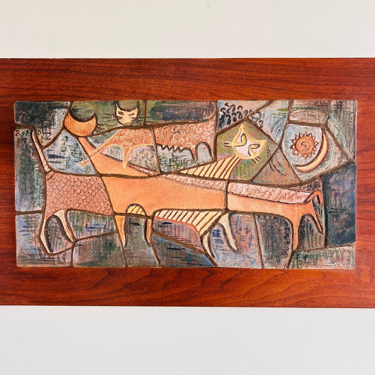 Modernist Relief Tile