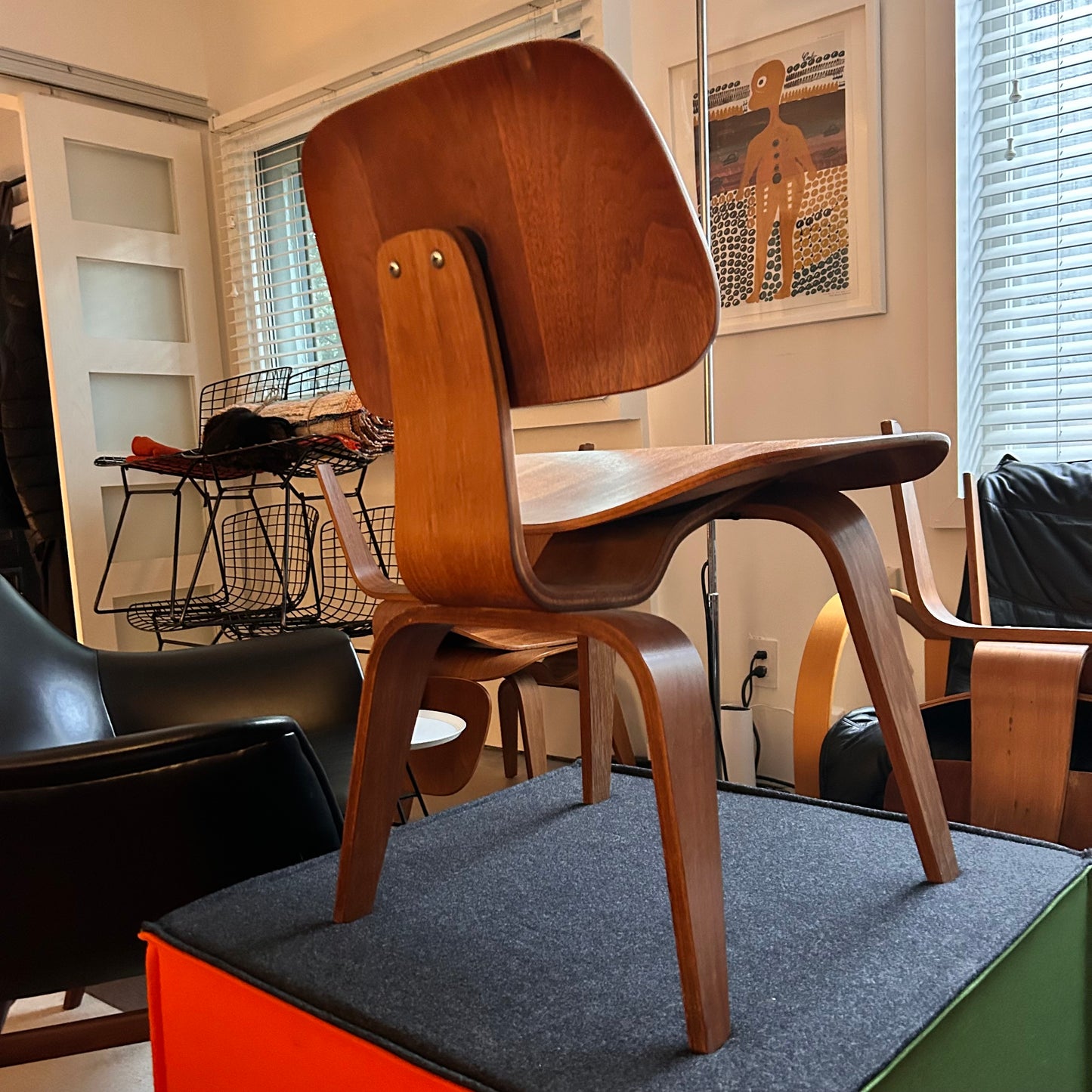 Four 1950s Eames DCW Chairs