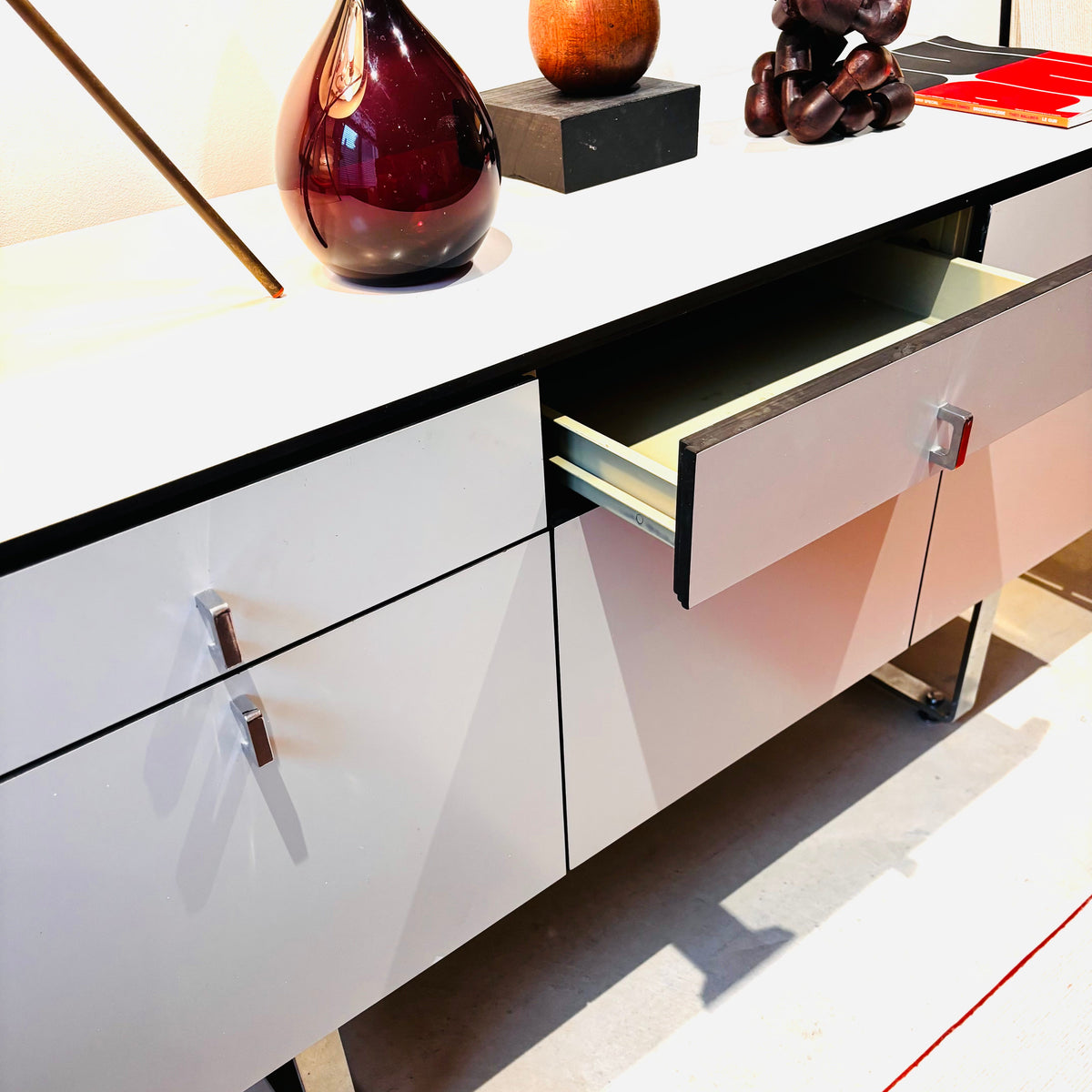 Elegant Steelcase Sideboard