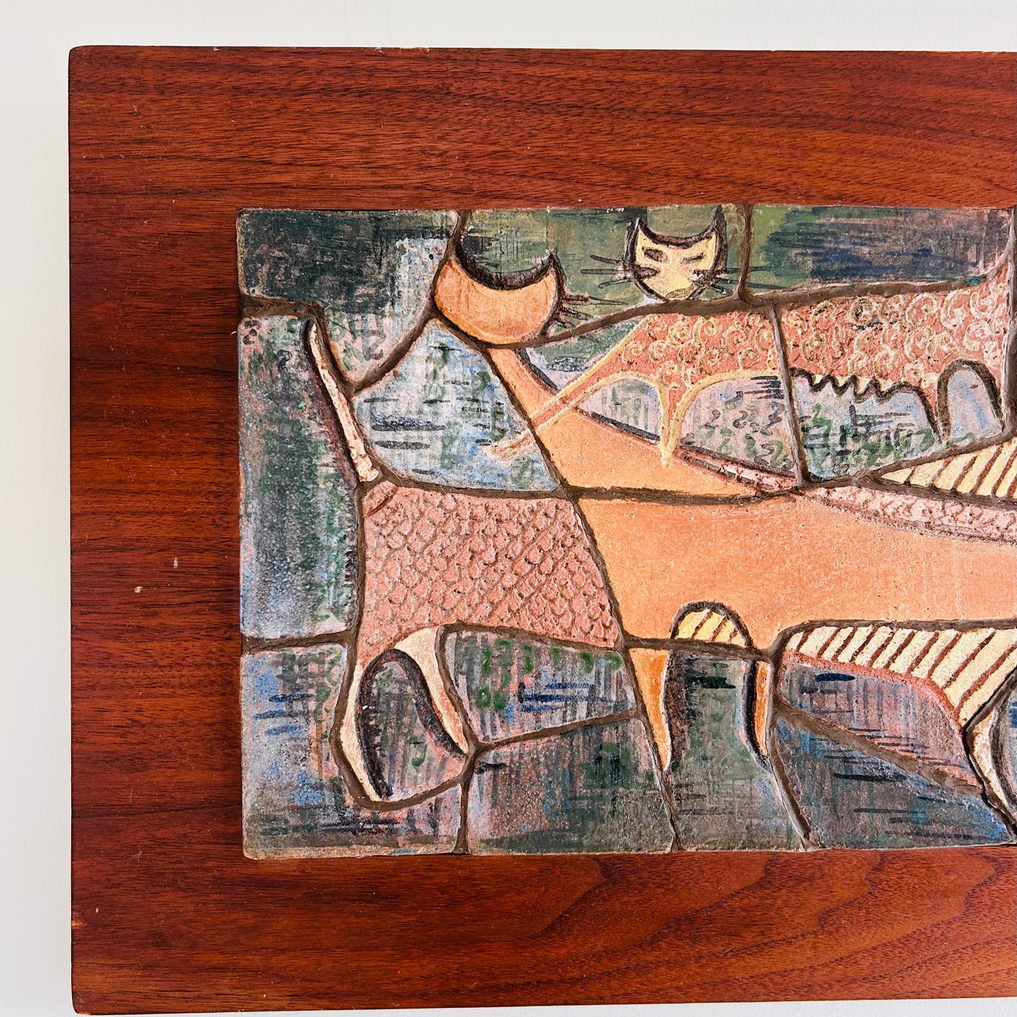 Modernist Relief Tile