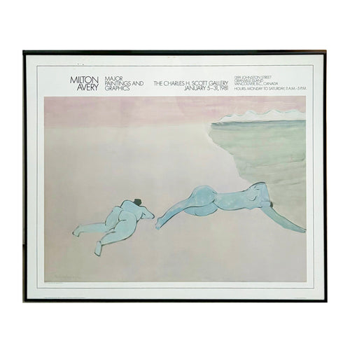 Milton Avery Exhibition Poster